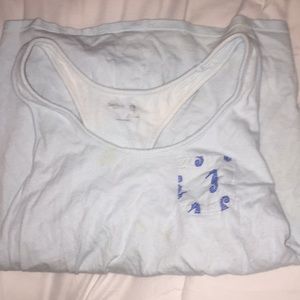 A sea horse themed tank top